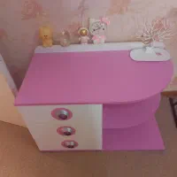 سرویس خواب دخترانه همراه با تشک|تخت و سرویس خواب|مسجد سلیمان, |دیوار