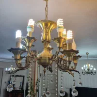 ۴ عدد لوستر برنجی