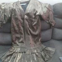 مانتو  مجلسی نو نو ، قهوه ای طلایی