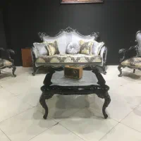 مبلمان استیل۷نفره همراه۱عدد جلومبلی۲عدد عسلی|مبلمان خانگی و میز عسلی|اسلام‌شهر, مطهری|دیوار