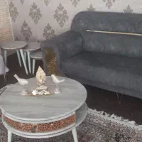 مبل خانگی و میز جلو مبلی در حد نو|مبلمان خانگی و میز عسلی|شیراز, پودنک|دیوار