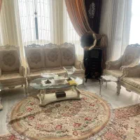 مبل سلطنتی و میز غذا خوری هر دو۸ نفره|مبلمان خانگی و میز عسلی|میانه, |دیوار