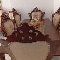 فروش مبل و نهار خوری سلطنتی در حد نو نو|مبلمان خانگی و میز عسلی|مشهد, شهید بهشتی|دیوار