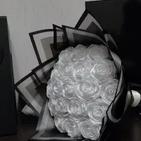 دسته‌گل روبانی و باکس کادویی سوپرایزی در پلدشت|گل مصنوعی|ماکو, |دیوار
