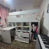 تخت خواب کودک و نوجوان پله دار|تخت و سرویس خواب|تهران, آسمان|دیوار