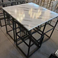 کم جا فلزی نشیمن چرم و پارچه|میز و صندلی غذاخوری|تهران, خلیج فارس|دیوار