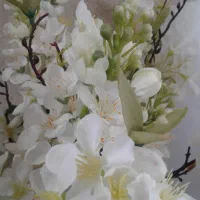 گل مصنوعی همراه گلدان|گل مصنوعی|شاندیز, |دیوار