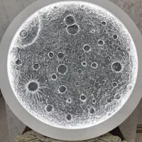 تولید و اجرای تابلو ماه|تابلو، نقاشی، عکس|رباط‌کریم, رباط‌کریم|دیوار