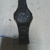 ساعت نگین دار|ساعت|باغستان, |دیوار