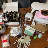 فروش لوازم کامل کاشت ناخن|آرایشی، بهداشتی، درمانی|ایلام, |دیوار