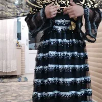 لباس کردی مشکی نقره ایی بسیار شیک