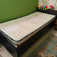 دراور 4 کشویی با آینه و تخت یک نفره|جاکفشی، کمد، دراور|کیش, |دیوار