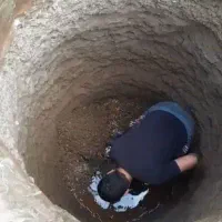 چاه آب مقنی