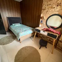 سرویس خواب،تختخواب یکنفره عرض ۱۶۰و میز آرایش