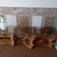 مبل هفت نفره همراه با میز عسلی|مبلمان خانگی و میز عسلی|زاهدان, |دیوار