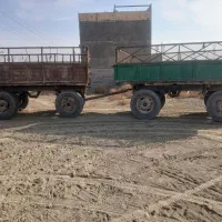 دو عددتریلی رومانی|خودرو سنگین|هلالی, |دیوار