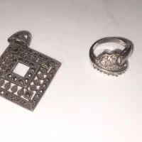 انگشتر و گردنبند زنانه