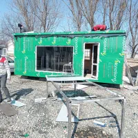 اجرا نمای  کامپوزیت تابلو سردری  پوشش کرکره|خدمات پیشه و مهارت|اردبیل, |دیوار