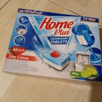 قرص ماشین ظرفشویی هوم پلاس ۲۴ عددی و نمک ماشین