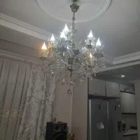 لوستر برنز ده شاخه در حد نو و شیک