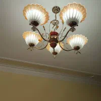 لوستر پنج شاخه 2 جفت