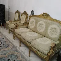 مبل سلطنتی نه نفره|مبلمان خانگی و میز عسلی|شیراز, شهرک رضوان|دیوار