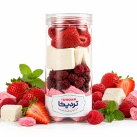 میوه پفکی و بستنی خشک فریز درای