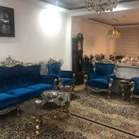 مبلمان ۹نفره ومیزنهارخوری۸نفره،جلو مبلی دوعدد عسلی|مبلمان خانگی و میز عسلی|ابهر, |دیوار