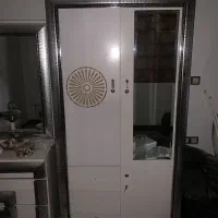 کمد آرایشی و رخت آویز mdf