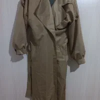 بارانی بلند با آستری