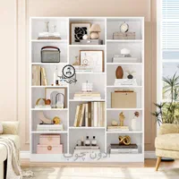 کتابخانه و قفسه کتاب مدل کیوان|کتابخانه، شلف، قفسه‌های دیواری|تبریز, |دیوار