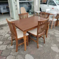میز و صندلی چوب تمام نراد