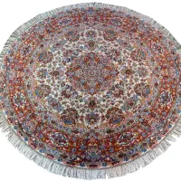 فرش دستباف دایرهای طرح تبریز زمینه کرم|فرش|تهران, سعادتآباد|دیوار