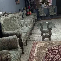 یک دست مبل ۹نفره سلطنتی