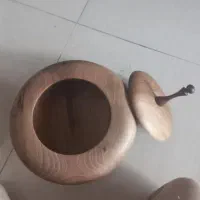 شکلات خوری پایه دار چوبی