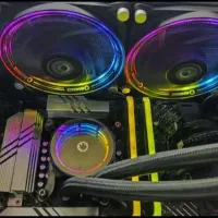 کیس کامپیوتر فول گیمینگ|رایانه رومیزی|خرم‌آباد, |دیوار