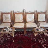 فروش مبل۷نفره برنزه مسی فلزی|مبلمان خانگی و میز عسلی|مراغه, |دیوار