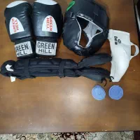 دست کش بوکس ساق بند کلاه کاپ بانرول