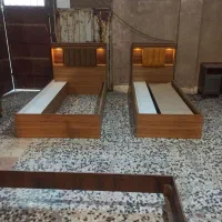 تختخواب ۱۲۰ یک و نیم نفره|تخت و سرویس خواب|بجنورد, |دیوار