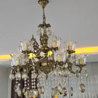 لوستر برنج اصل و سنگین|لوستر و چراغ آویز|اندیشه, اندیشه فاز ۳|دیوار