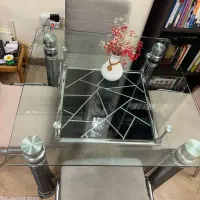 میز نهار خوری|میز و صندلی غذاخوری|رشت, گلزاران|دیوار