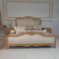 سرویس خواب دونفره تمام چوب فدل سبحان