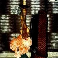 قلیون چوبی گرگ و مار