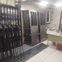 درب اکاردیونی پرچ مخفی دوبل تقویتی رنگ کوره ای