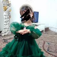پیراهن مجلسی دخترانه باهم بخوای ارسالشون راایگانه|کفش و لباس بچه|تهران, نعمت‌آباد|دیوار