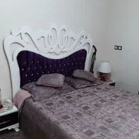 تخت دونفره ام دی اف درجه یک|تخت و سرویس خواب|حویق, |دیوار