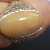 انگشتر نقره اپال