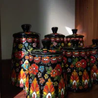 ست ۶ تایی بانکه (جاادویه)|صنایع دستی و سایر لوازم تزئینی|تهران, سازمان برنامه جنوبی|دیوار