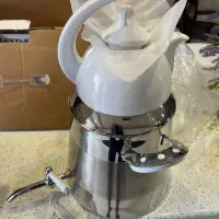 کتری قوری شیردار نو