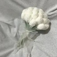 دسته گل عروس لاله ۲۵شاخه